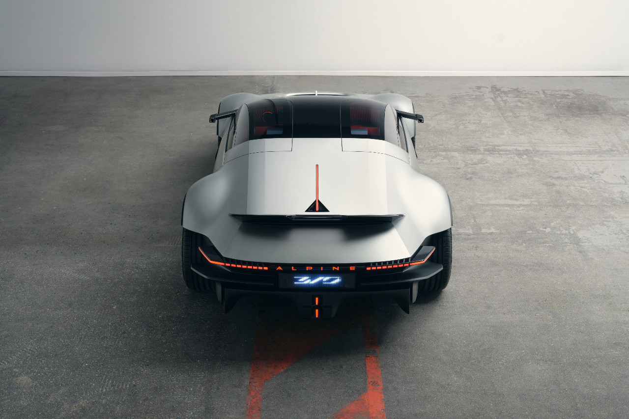alpine a310 vision profil coupe deux places