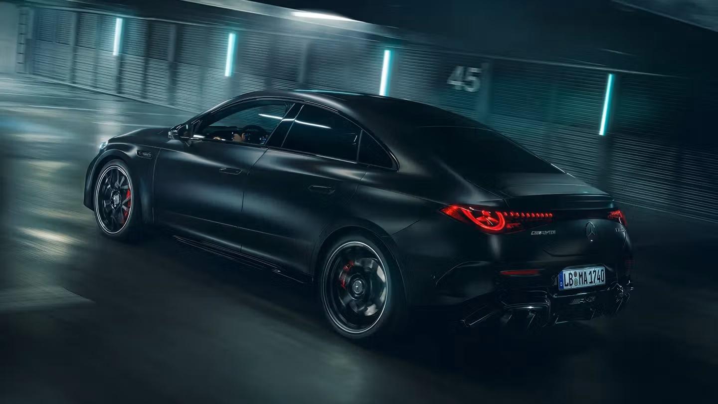 Mercedes-AMG CLA 45 2026 dual motor electric powertrain concept