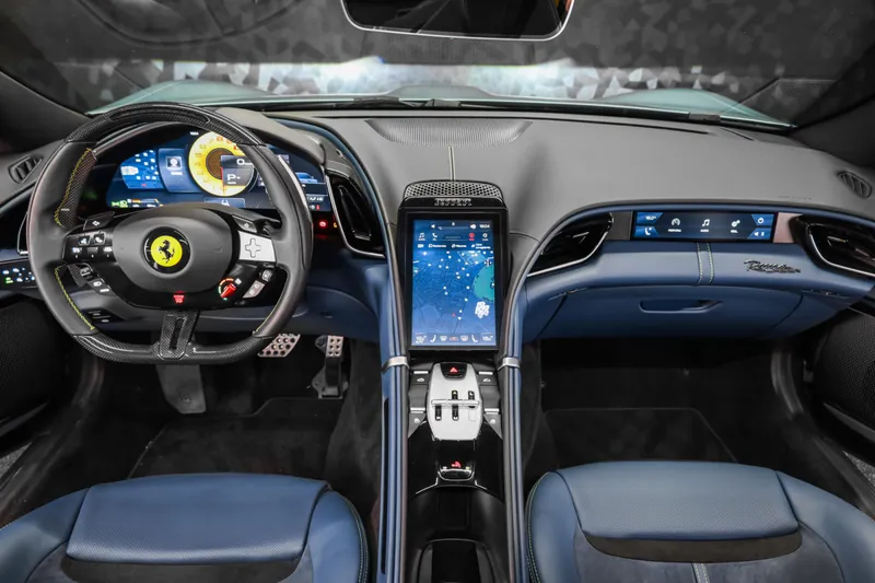 Ferrari Roma Spider Celeste Trevi - Photo 18