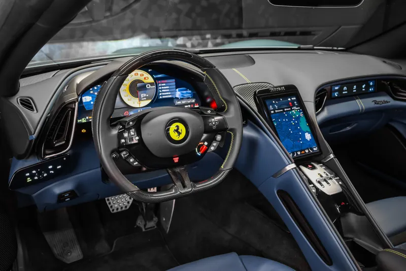 Ferrari Roma Spider Celeste Trevi - Photo 8