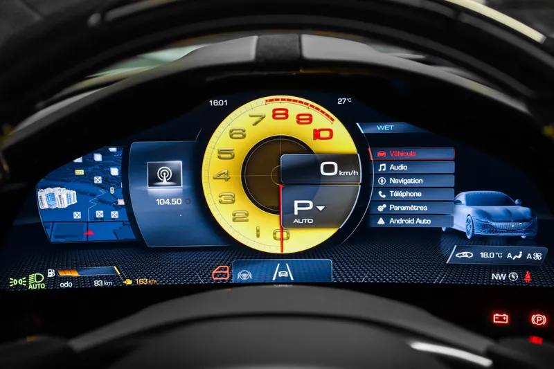 Ferrari Roma Spider Celeste Trevi - Photo 20