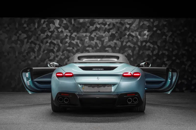 Ferrari Roma Spider Celeste Trevi - Photo 5