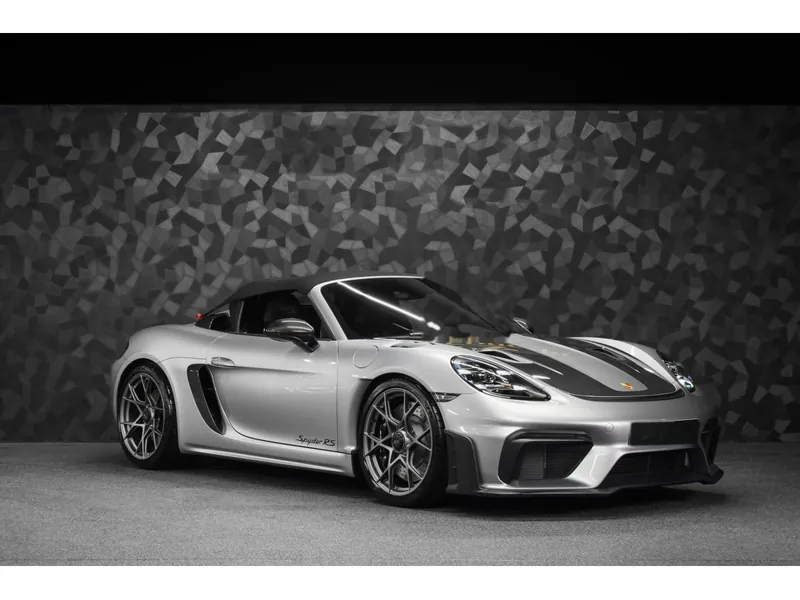 Porsche 718 Spyder RS Weissach Argent GT - Photo 6