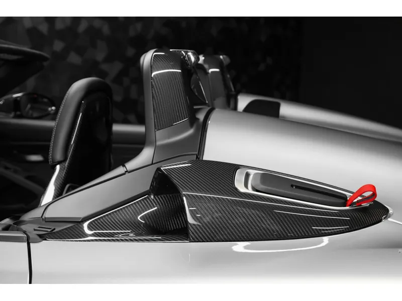 Porsche 718 Spyder RS Weissach Argent GT - Photo 18