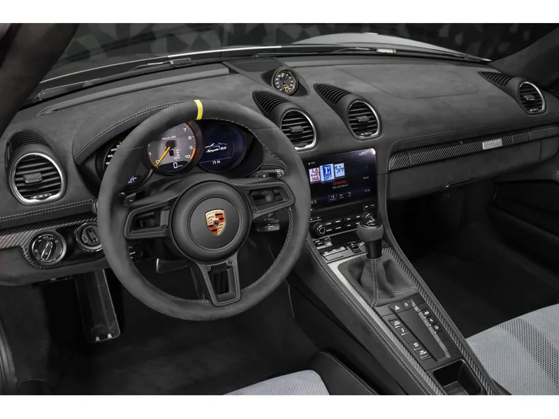 Porsche 718 Spyder RS Weissach Argent GT - Photo 8