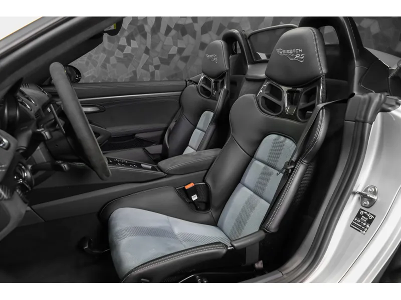 Porsche 718 Spyder RS Weissach Argent GT - Photo 9