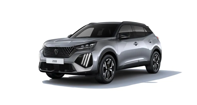 Peugeot 2008 GT Hybrid 145 Gris Artense - Photo 1
