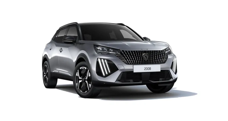 Peugeot 2008 GT Hybrid 145 Gris Artense - Photo 2