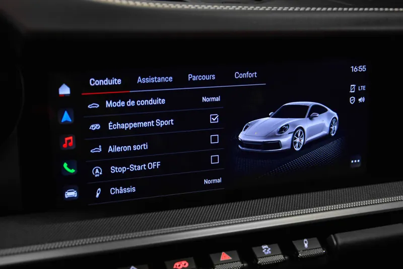 Porsche 911 Carrera 4S Noir - Photo 11