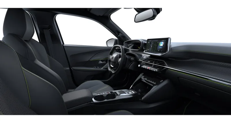 Peugeot 2008 GT Hybrid 145 Gris Sélénium - Photo 7
