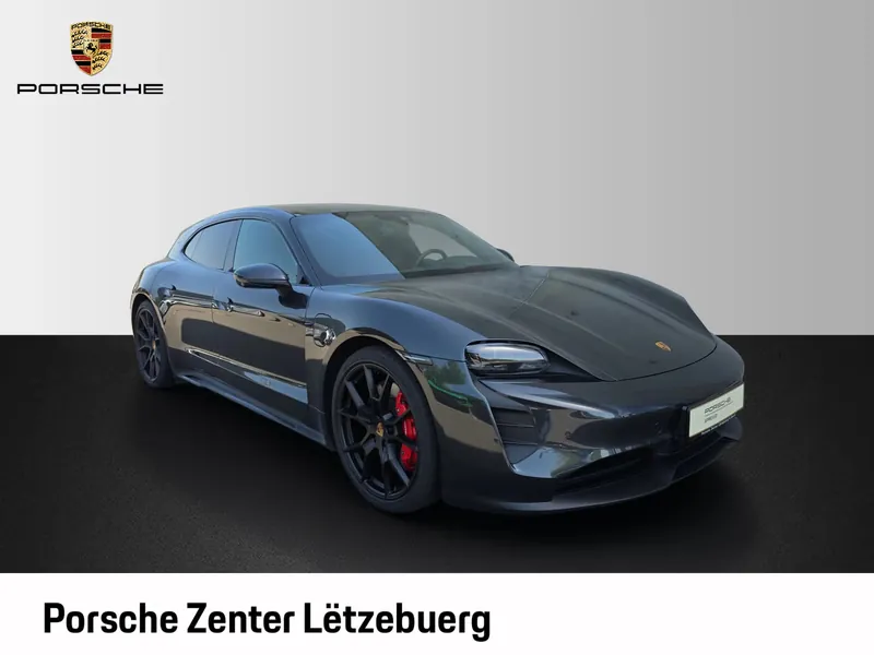 Porsche Taycan GTS Sport Turismo Gris Volcano - Photo 4
