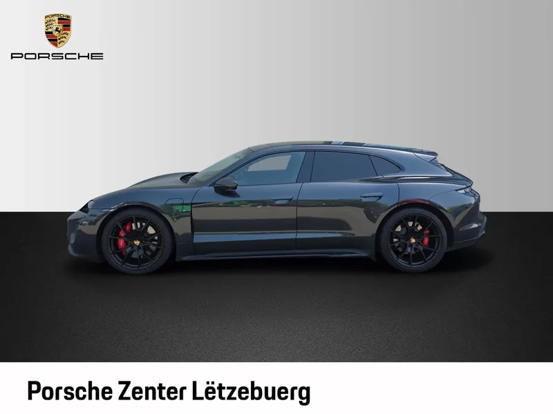 Porsche Taycan GTS Sport Turismo Gris Volcano - Photo 2