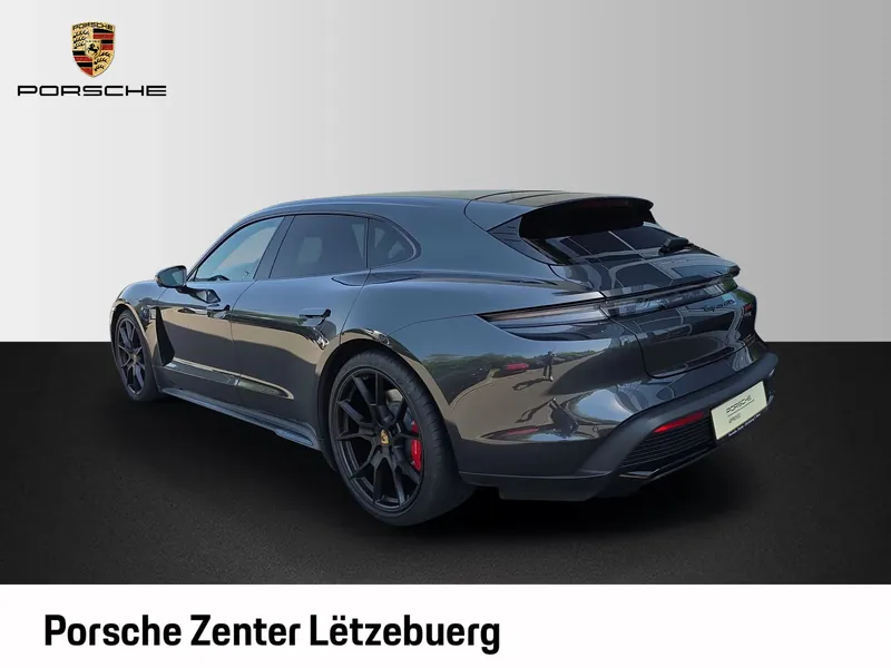 Porsche Taycan GTS Sport Turismo Gris Volcano - Photo 3