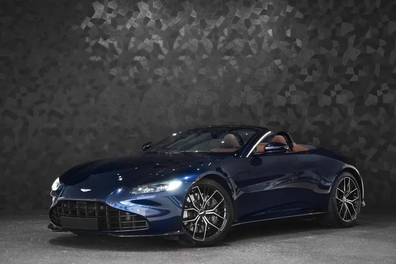Aston Martin Vantage V8 Roadster Ultramarine Black - Photo 1