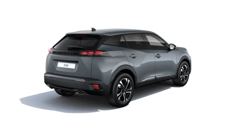 Peugeot 2008 Allure Hybrid 145 Gris Sélénium - Photo 5