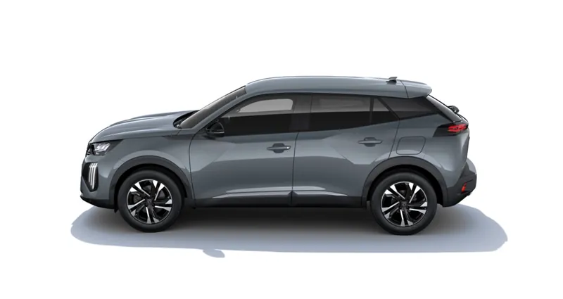 Peugeot 2008 Allure Hybrid 145 Gris Sélénium - Photo 3