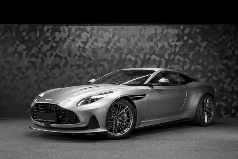 Aston Martin DB12 Aluminite Silver