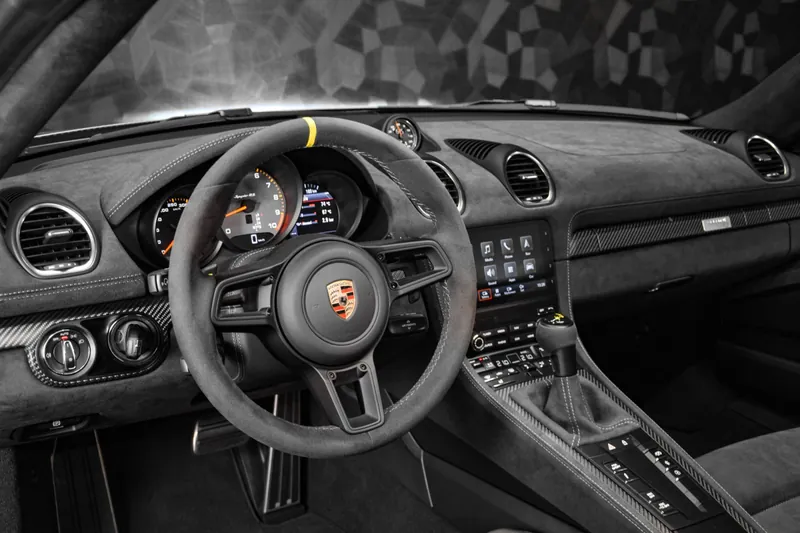 Porsche 718 Spyder RS Weissach Vanadium Grey - Photo 4