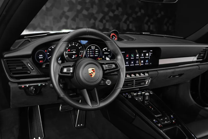 Porsche 911 Carrera GTS Cabriolet Noir Intense - Photo 8